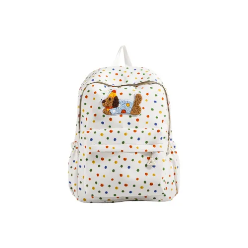 Parker Bear Нейлоновый рюкзак стандартный унисекс белый черный