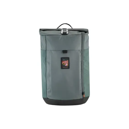 DECATHLON NH500 Полиэстер Альпинистский рюкзак Рюкзак Унисекс Дымчатый Зеленый