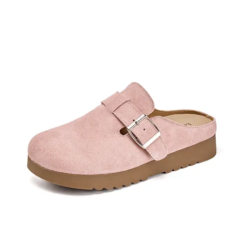 La Chapelle Устойчивые к истиранию Домашние тапочки Женские Розовые