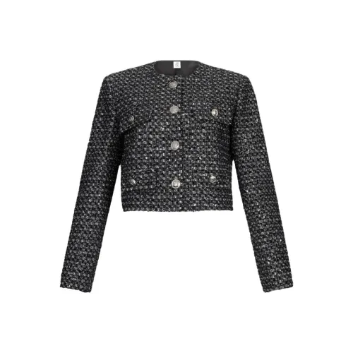 LIU·JO Черное женское короткое пальто