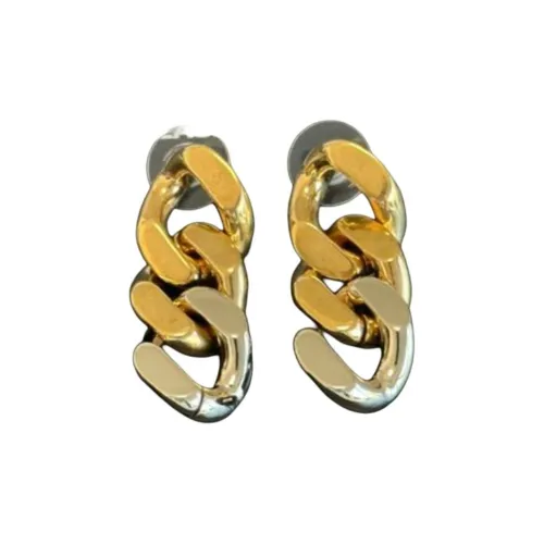 SAINT LAURENT Женские серьги из бронзы