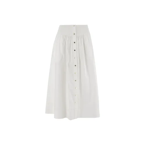 TORY BURCH Повседневный Длинный Юбка Женская Белая