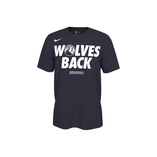 Nike Clothing Темно-синие мужские футболки