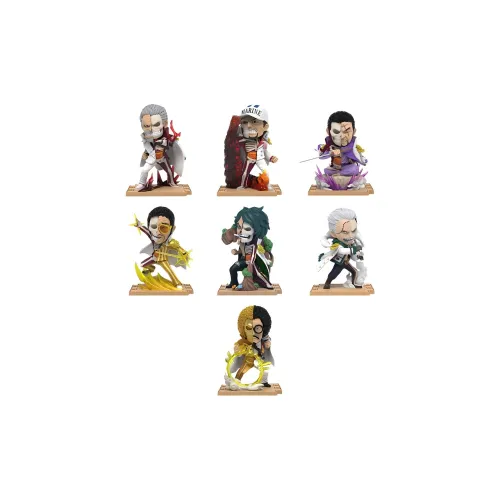 TOP TOY Желтая Обезьяна Ван-Пис Персонаж из One Piece x Jason Freeny Коллекция Слепые коробки Одиночная слепая коробка