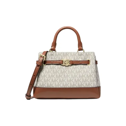 MICHAEL KORS Покрытый холст Сумка через плечо Мини Женская Ваниль