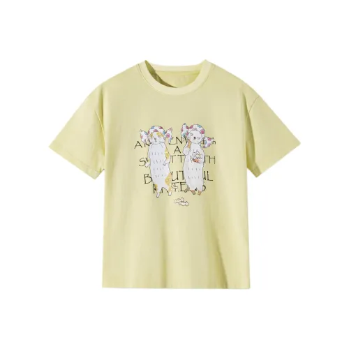 Tonlion.Kids Желтые Детские дошкольные рубашки