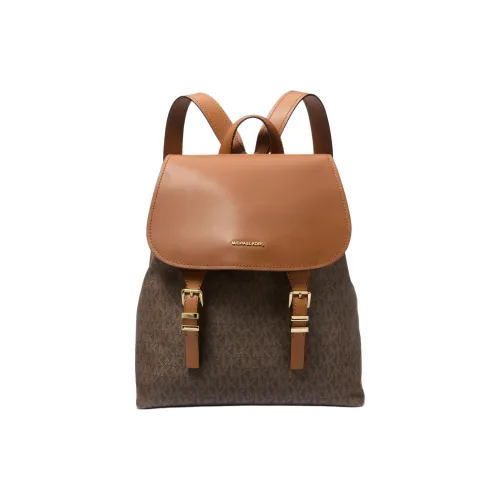 MICHAEL KORS Artificial Leather Backpack Medium Women's Dark Brown Gut Brown