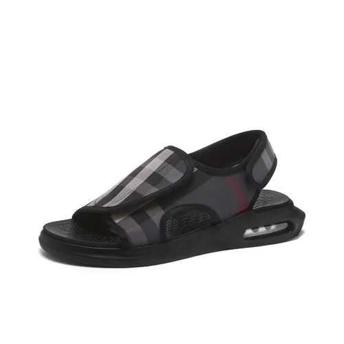 SENJIALUO Пляжные сандалии Мужские Серые