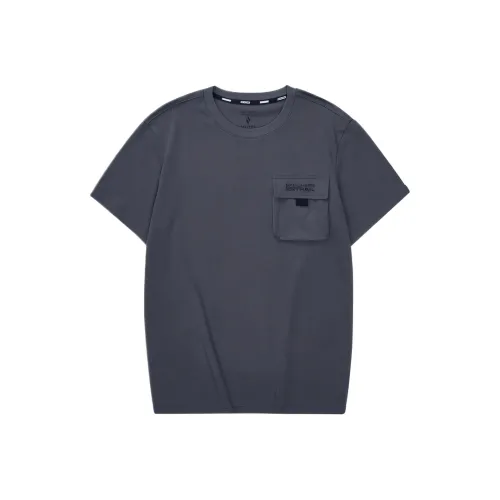 Skechers Перископический серый/0403 Унисекс T Рубашки