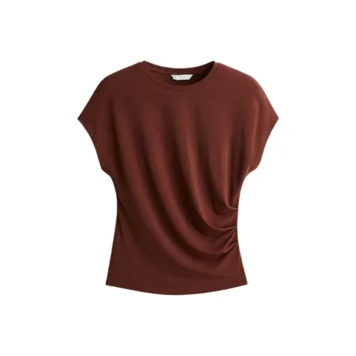 H&M Коричневые Женские Футболки
