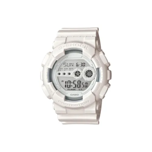 CASIO GShock Steel Collection Кварцевый механизм Смольный ремешок Часы Мужские Серый циферблат