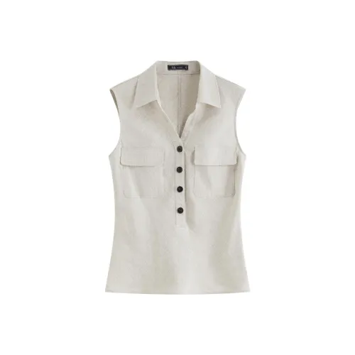 FANSILANEN Кокосовый зеленый Rice Женские Рубашки