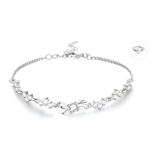 CLARKIA FLOWER Медные браслеты Женское серебро