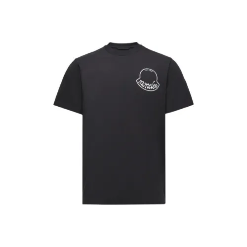 MONCLER Мужские черные T-рубашки