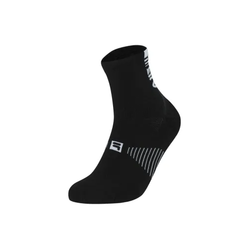 FILA ATHLETICS 1 Pack Глубокий Черный BK Мужские Носки до икры MID