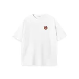 Белый (N Круглое лицо Медвежонок Cub Логотип на груди)