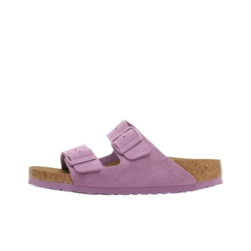 Birkenstock Arizona EVA Устойчивые к истиранию Слипоны Unisex Light Фиолетовый Узкая версия