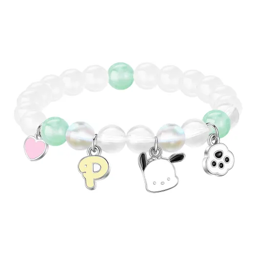 TIDECOLOR x Sanrio Покаччо Cat Paw Collection Белый Эксклюзивный дизайн бусины браслет мерч по IP
