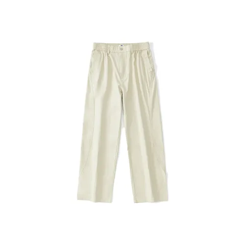 Hansca Текучий Silhouette Универсальный Straight Fit Casual Pants Men's