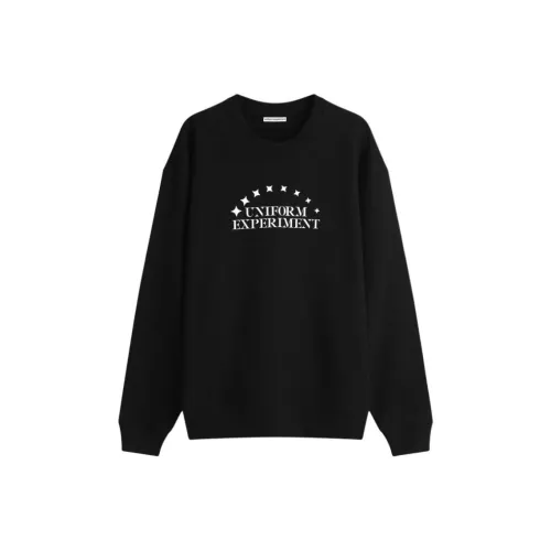 Uniform Experiment Черные Мужские Свитшоты