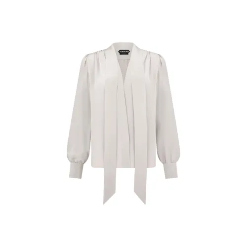 TOM FORD Свет Серебряные Женские Рубашки