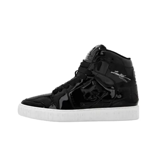 PHILIPP PLEIN Скейтборд Кроссовки Высокие Черные Унисекс