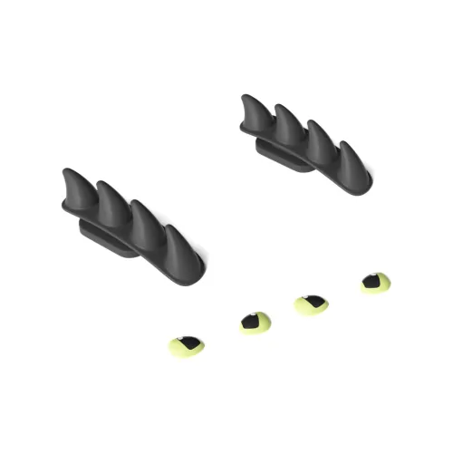 HelloSlippers Shark Accessories Sharkicks Accessories PVC Аксессуары для обуви Унисекс