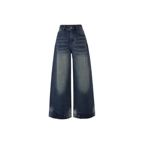 2021avenement Синие Женские Джинсы