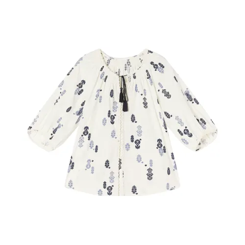 XIANGYING Цапельно-белый Женские Рубашки