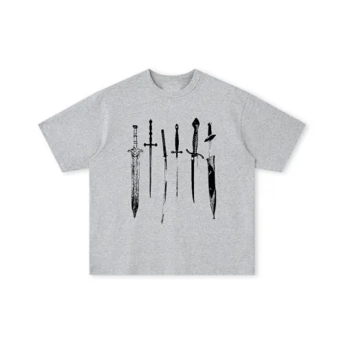 KLAMMKICKS Серый Унисекс Футболка