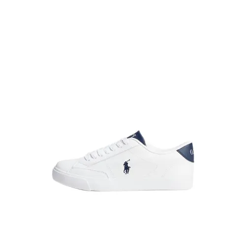 Polo Ralph Lauren Theron Low Топ Детские Скейтбординги Белый Детский
