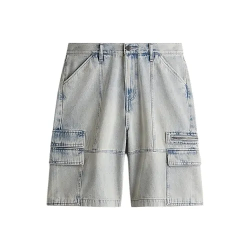 H&M Зеленые Мужские Джинсовые Шорты