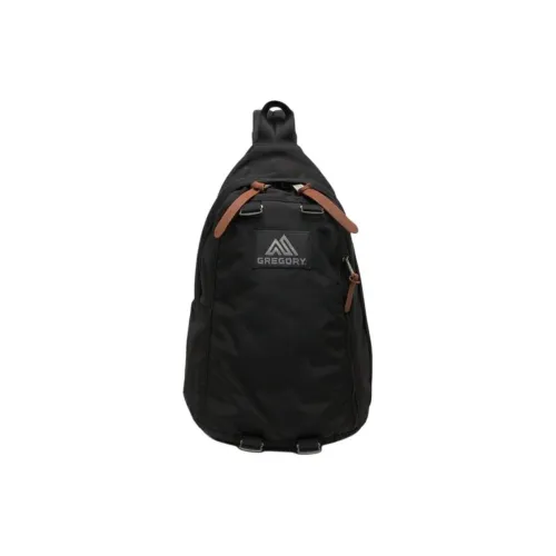 GREGORY Nylon Sling Bag Мужской Черный