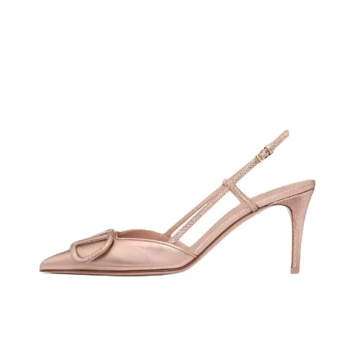 Valentino Garavani Узкий каблук Высокие каблуки 8 см Женские Розовый