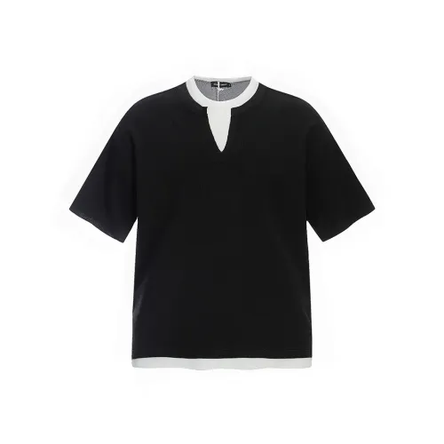 J.F.U Черные Мужские T-рубашки