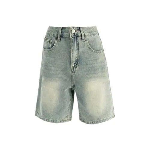 Lan Miao Женские джинсовые шорты