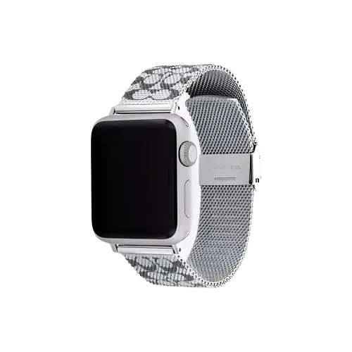 COACH Ремешок Apple Совместимость Нержавеющий Стальной Материал 38 мм