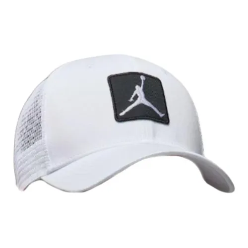 Nike Хлопковые кепки унисекс белые