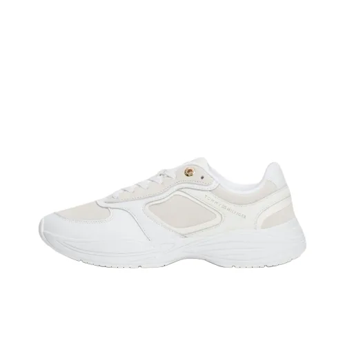 Tommy Hilfiger TRAINERS Беговые кроссовки Низкий Топ Белый Умбра Женский