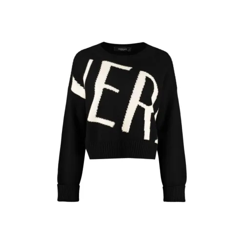 VERSACE Черные Женские Свитеры