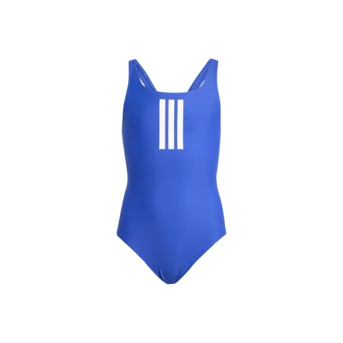 Adidas Semi Прозрачный Синий Белый Купальники для Детей