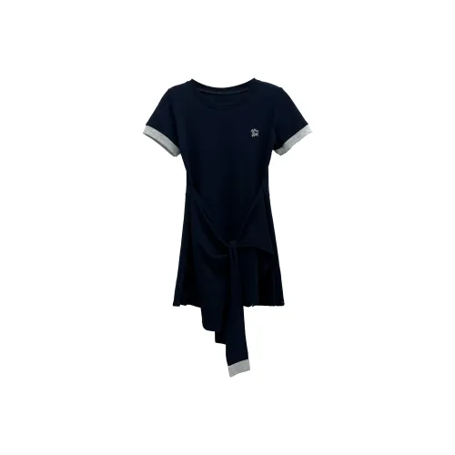 MIMIZI Короткое платье с короткими рукавами женское