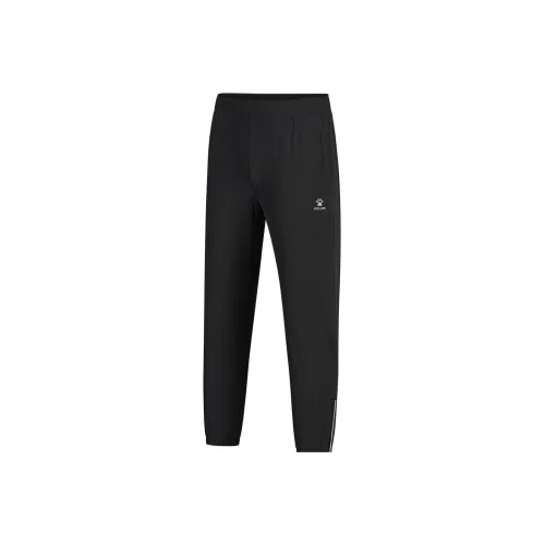 KELME Агат Черный Мужские Вязаные Тренировочные Штаны