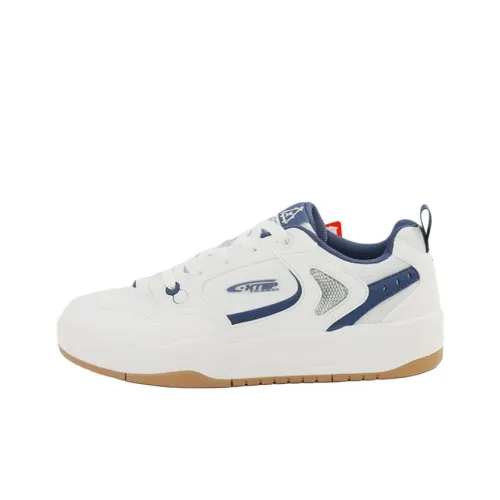 XTEP Устойчивый к истиранию Покрытие Нижние Кроссовки для скейтбординга Мужские Парус Белый Серый Темно-синий