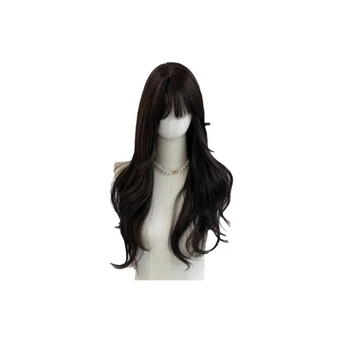 QIYEXUE Натуральный Черный Реалистичный Полный Головные Парики Мода Лидер продаж