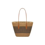 Полосы Многоцветный Сумка на плечо - Хаки & Черный Полоса