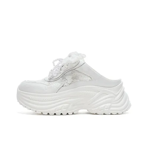 EBLAN Домашние тапочки Женские Белые