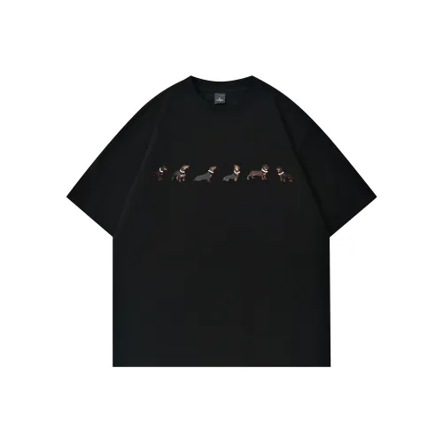 HIPHOPPUNKS Черный Унисекс Футболки