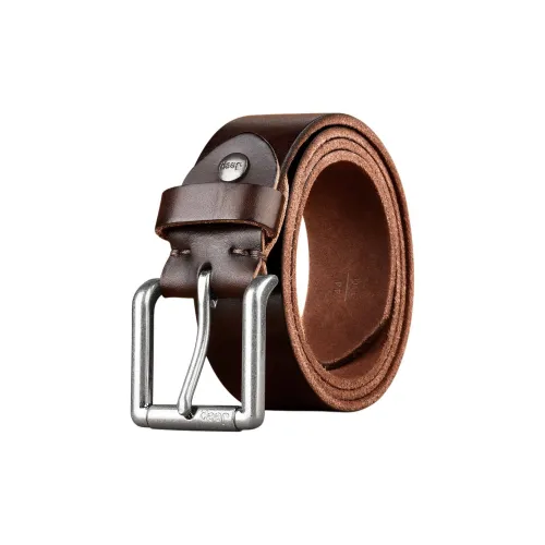 Jeep Alloy Leather Belts Men's 3,75cm