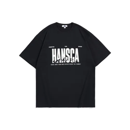 Hansca Vintage Versatile Короткий рукав T-рубашки Мужской